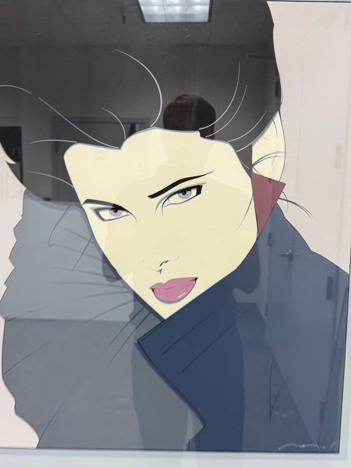 Circa 1980's Patrick Nagels "Gallery in the Courtyard" Silkscreen - Thumbnail 10