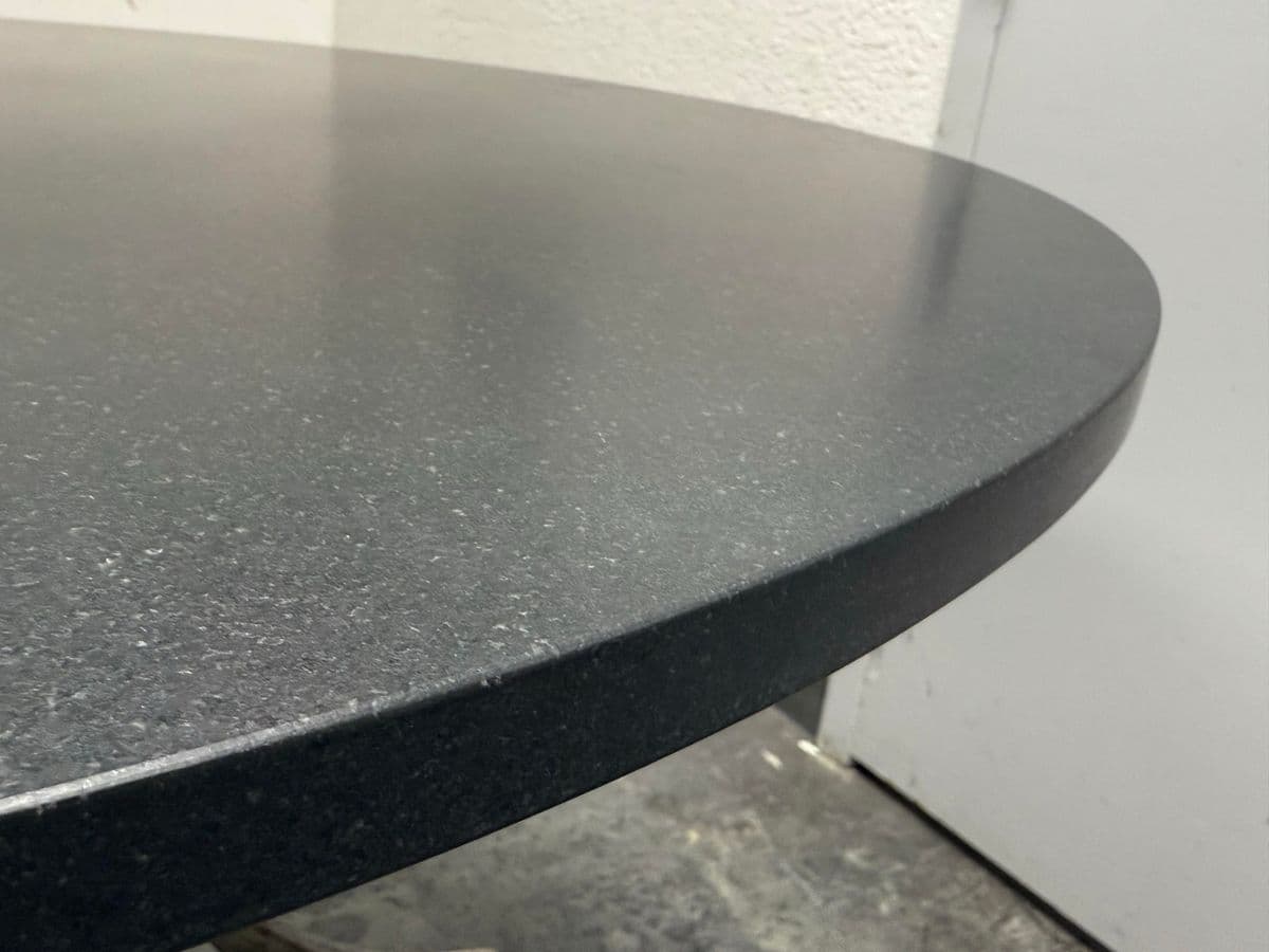 Circa 2004 Directorie Round Iron + Marble Top Table - Thumbnail 7