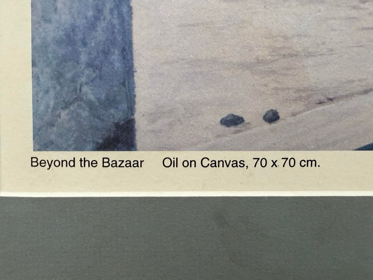 Marilyn Batte "Beyond the Bazaar" Edition 29/345 Signed Print - Thumbnail 10