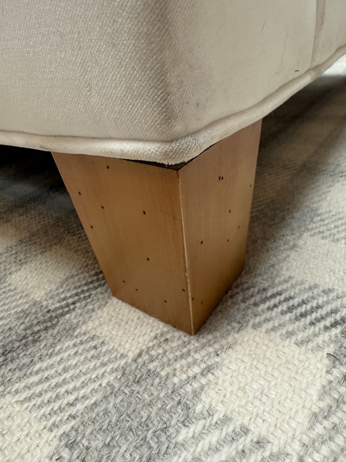 Sunrise Home + Hickory Chair Company White Velvet Loveseat - Thumbnail 7