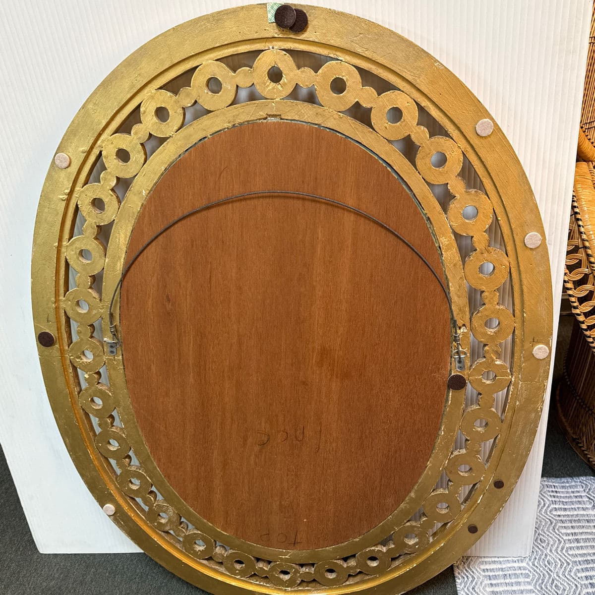 Carved + Gold Gilt Wall Mirror - Thumbnail 10