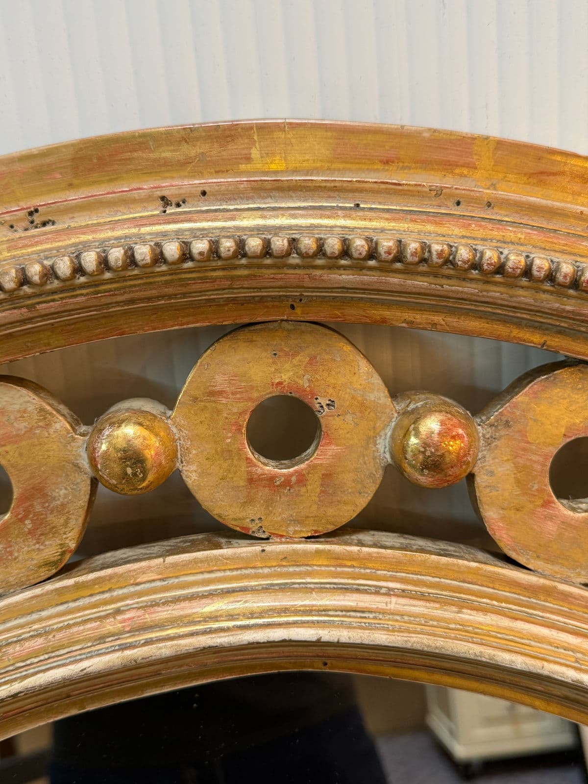 Carved + Gold Gilt Wall Mirror - Thumbnail 7