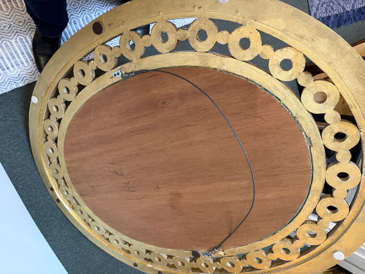 Carved + Gold Gilt Wall Mirror - Thumbnail 4