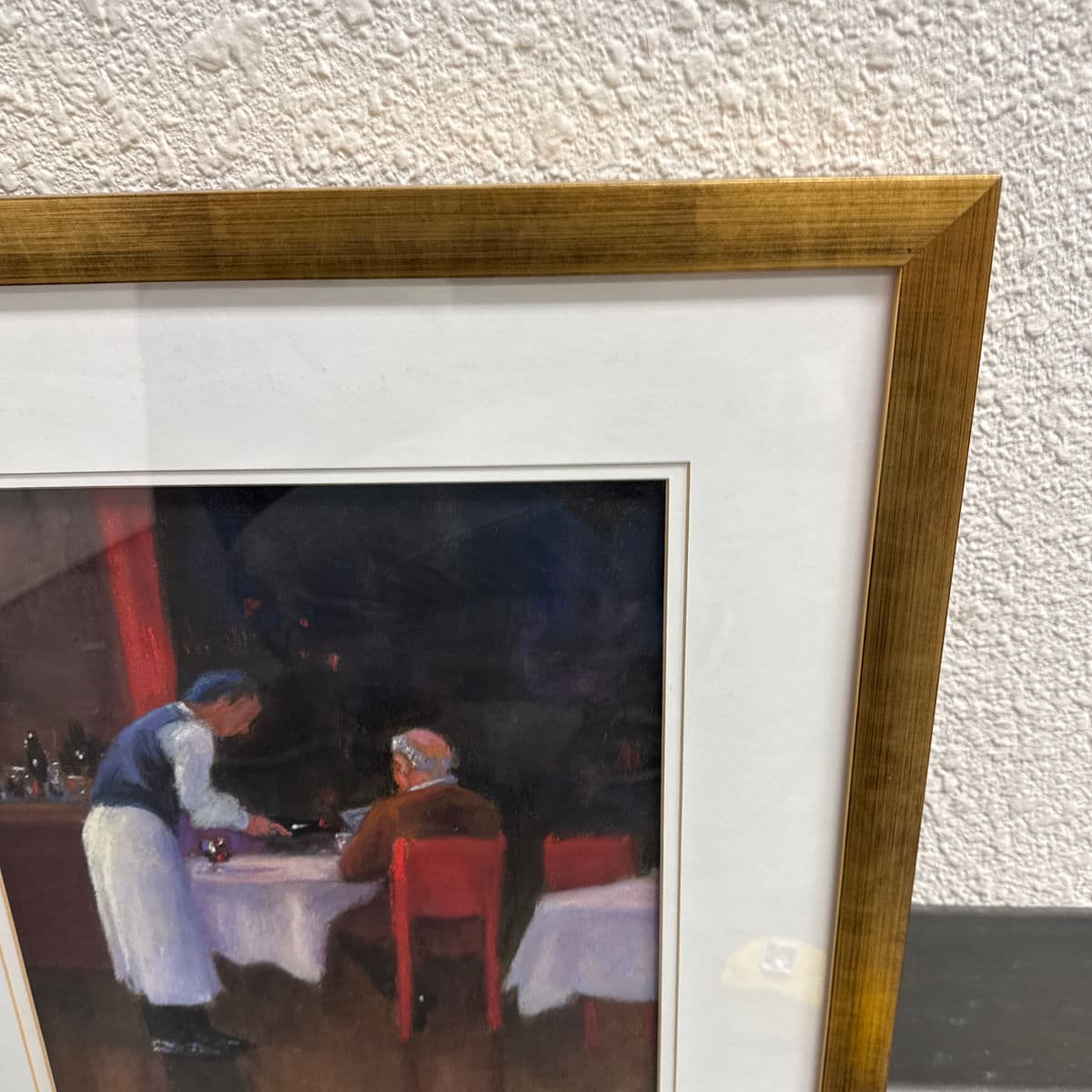 Francine Hurd "Restaurant Series 2" Original Pastel Art Work + Signed, Circa 2004 - Thumbnail 12