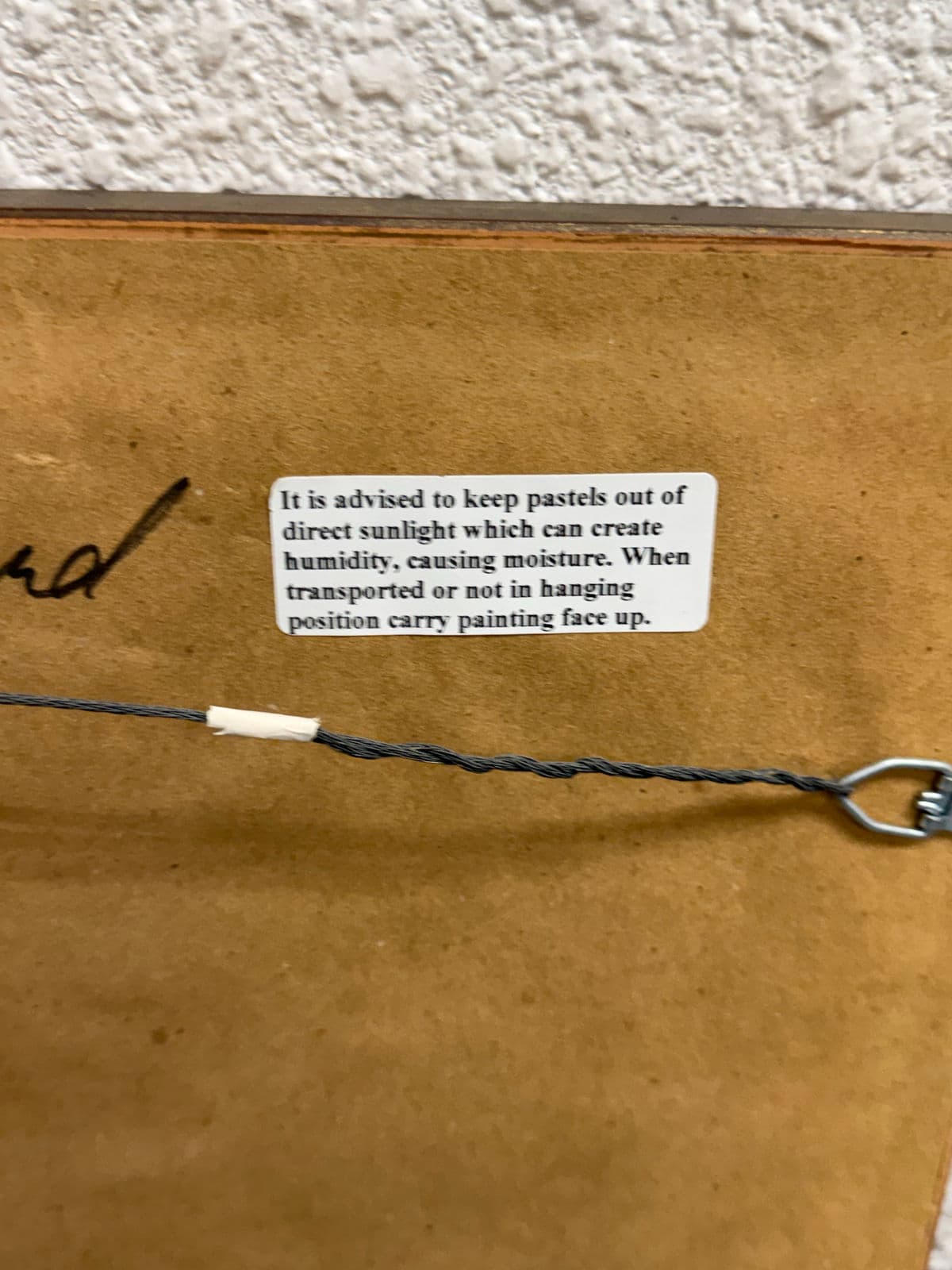 Circa 2004 Francine Hurd "Restaurant Series 1" Original Pastel Art Work, Signed - Thumbnail 10