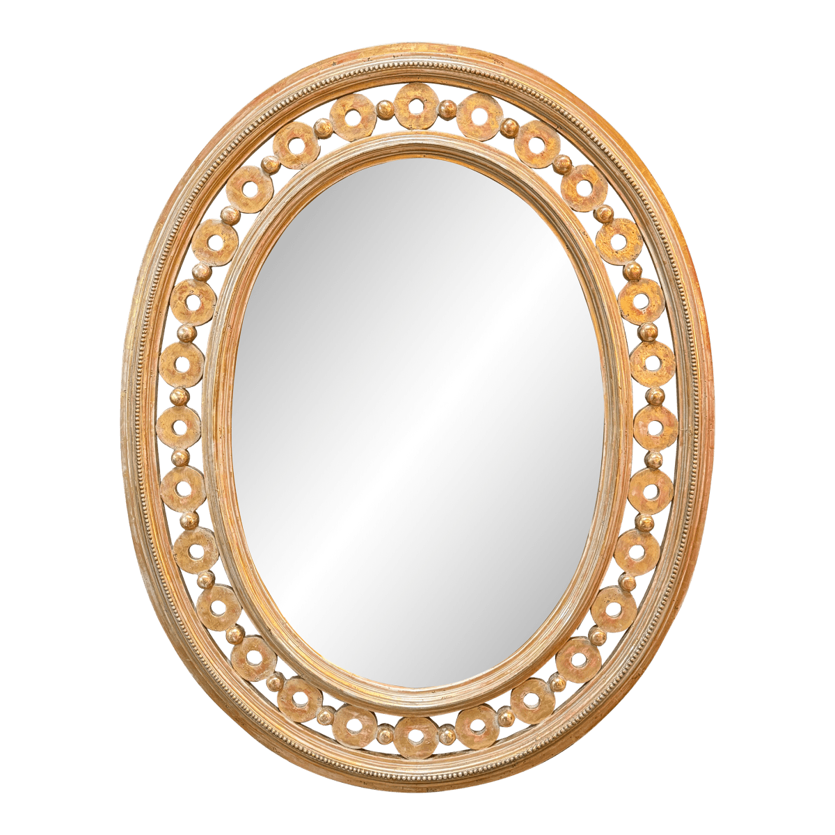 Carved + Gold Gilt Wall Mirror - Thumbnail 2