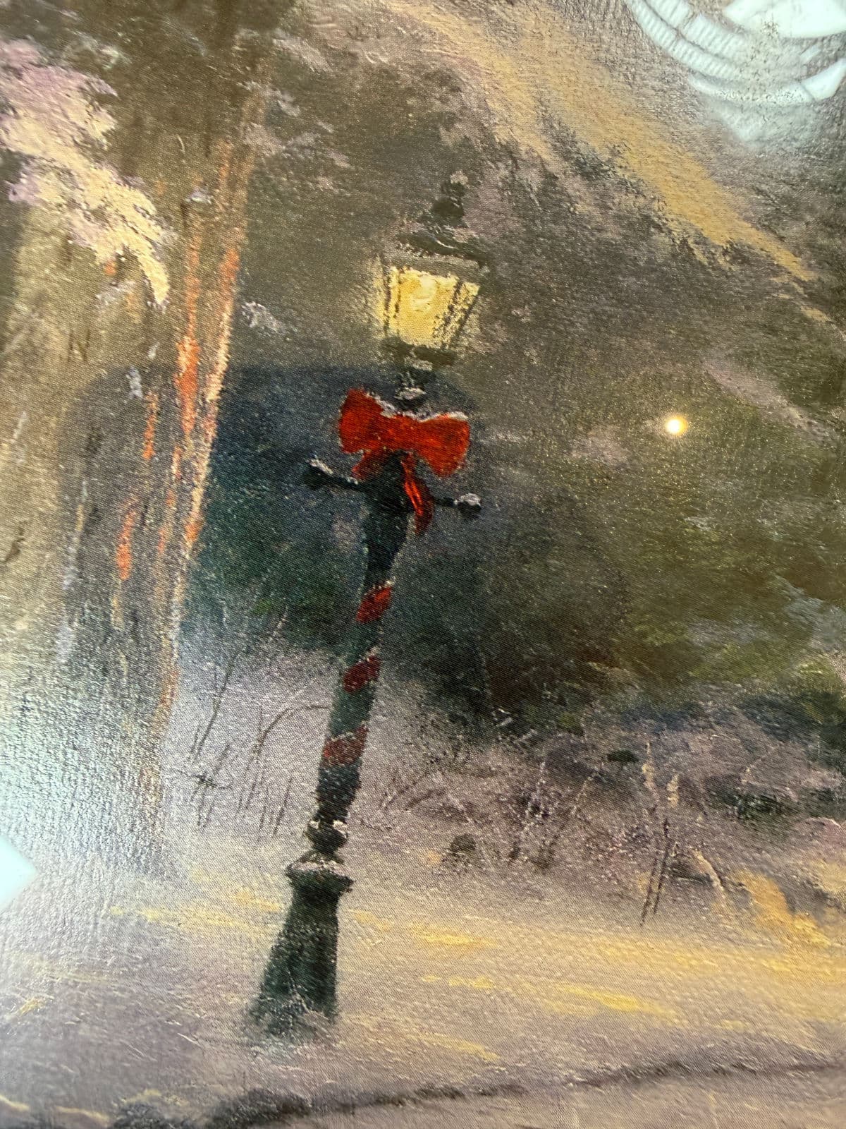 Thomas Kinkade "Placerville Victorian Christmas Iii" LTD Edition 209/495 Print, Signed - Thumbnail 10