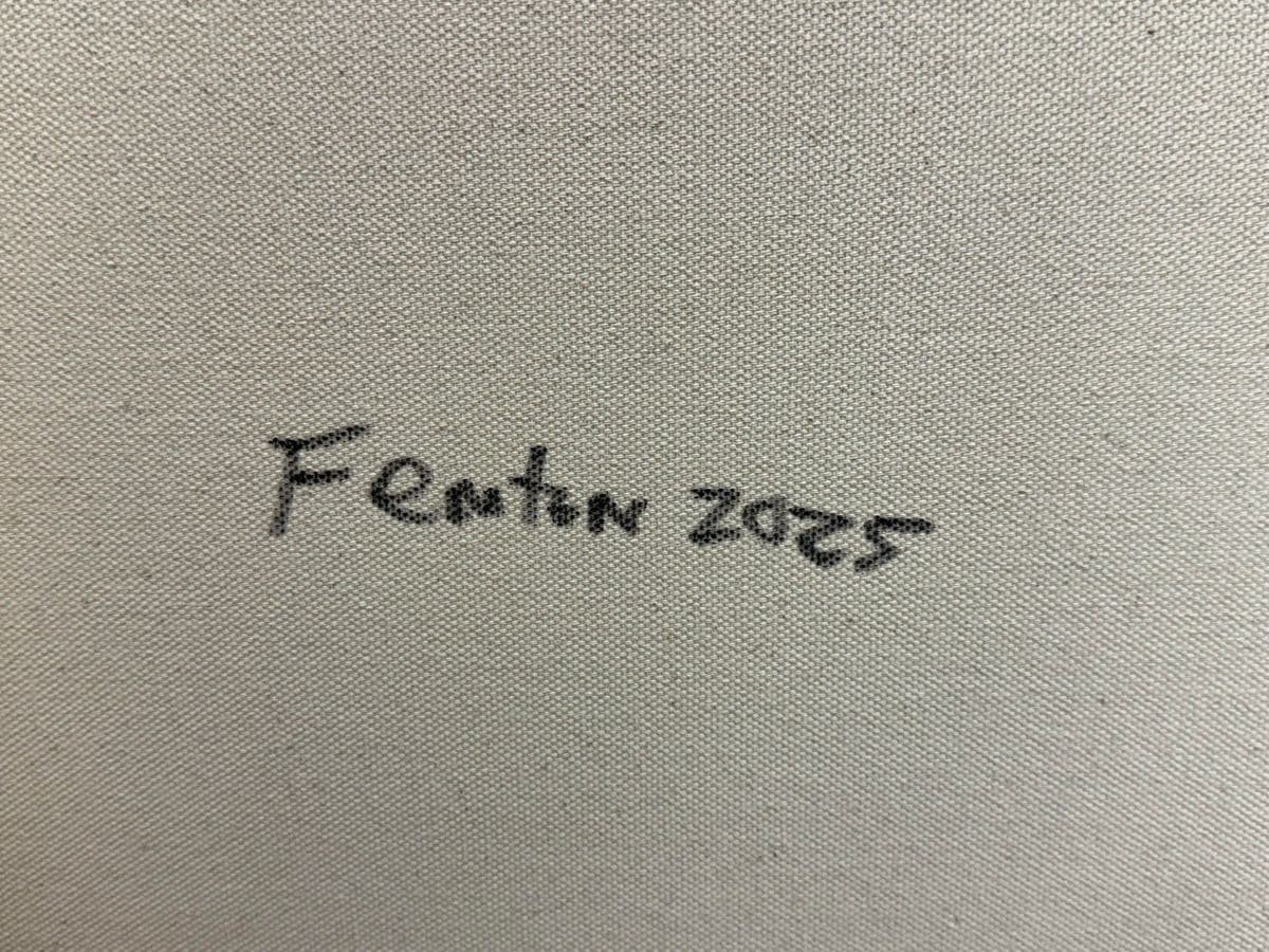Circa 2025 John Fenton Abstract Original Painting, Signed - Thumbnail 13