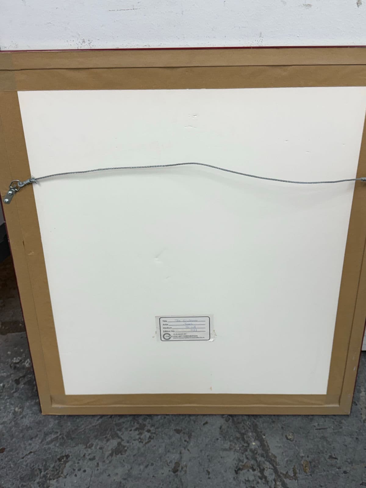 Circa 1980's Fine Circle Arts Chuck Jones "The Scweam", Limited Edition Print - Thumbnail 6