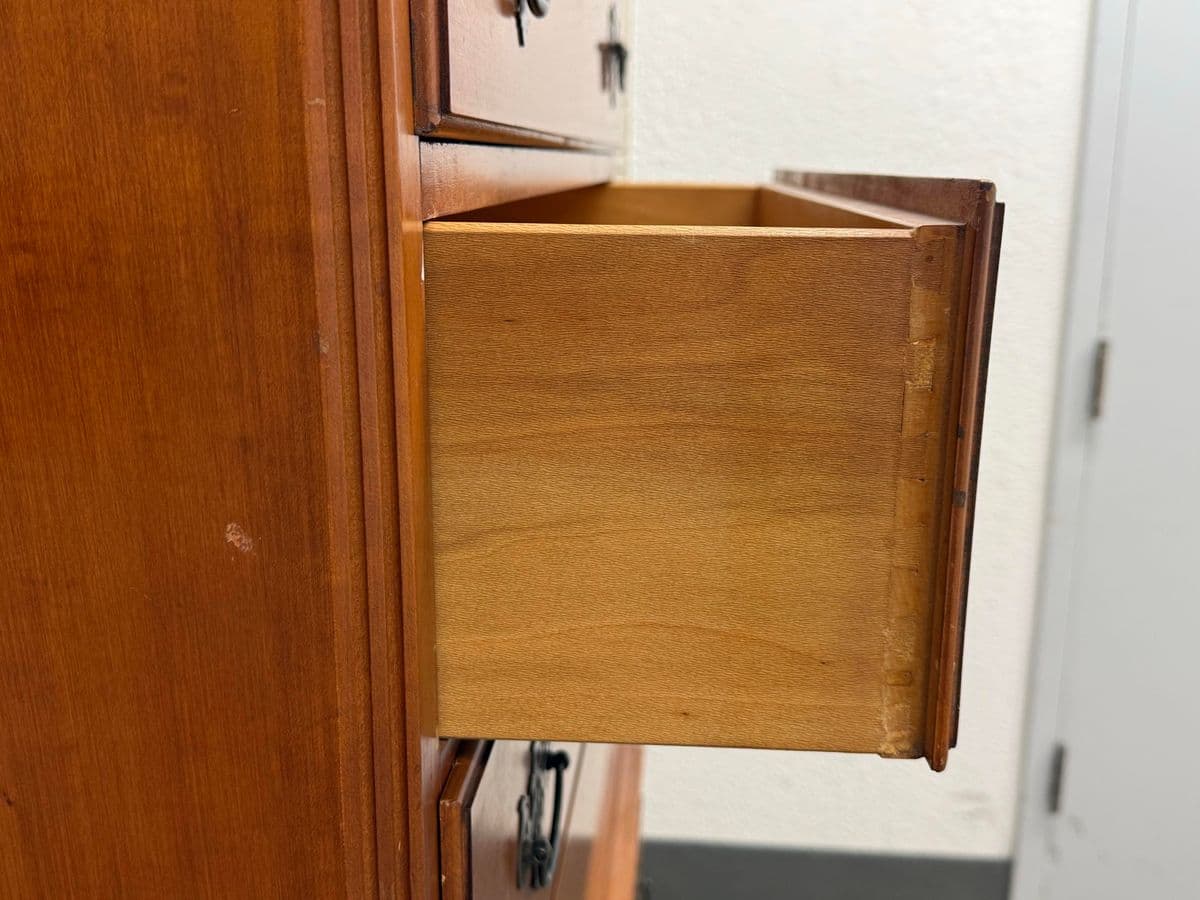 Vintage Georgian Style Highboy Dresser - Thumbnail 10