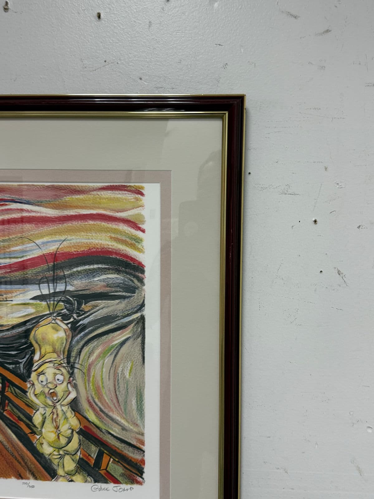 Circa 1980's Fine Circle Arts Chuck Jones "The Scweam", Limited Edition Print - Thumbnail 3