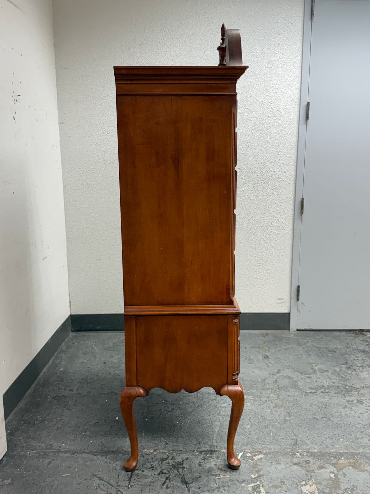 Vintage Georgian Style Highboy Dresser - Thumbnail 6