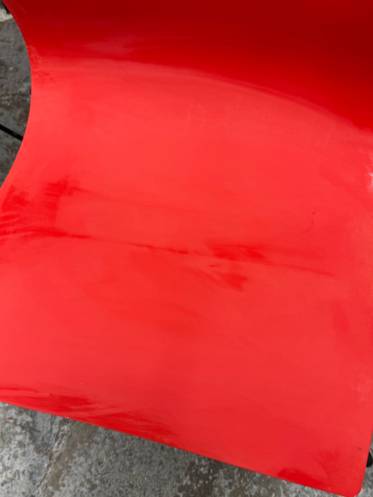 Circa 1998 Massimo Vignelli for Knoll Red Handerkerchief Chairs, Set of Five - Thumbnail 4