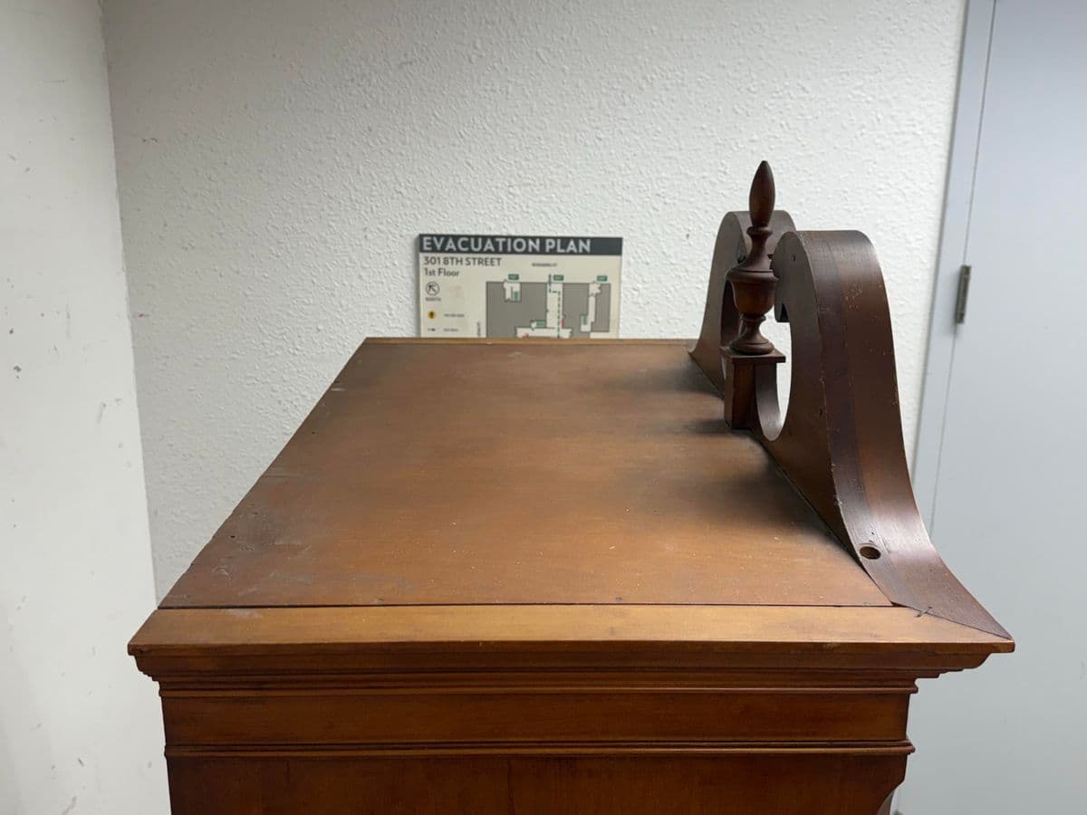 Vintage Georgian Style Highboy Dresser - Thumbnail 13