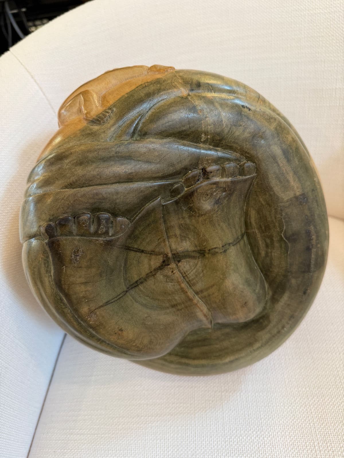 Antique Japanese Carved Boxwood Fertility Sculpture - Thumbnail 11