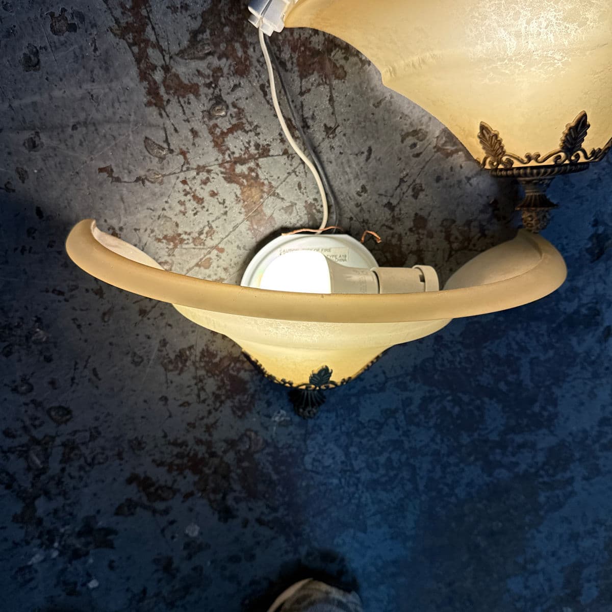 Neoclassical Inspired Frosted Glass Wall Sconces, Pair - Thumbnail 9