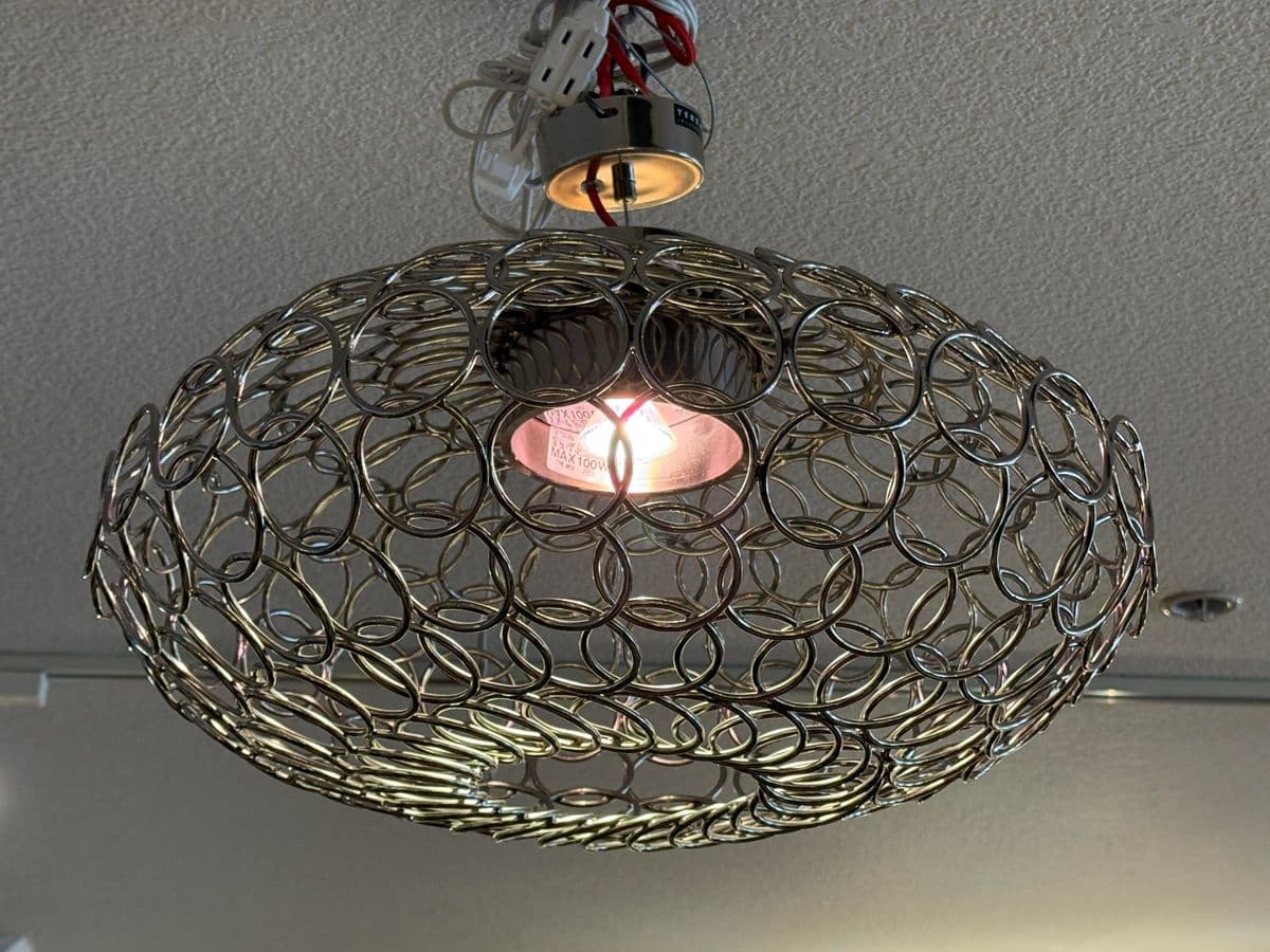 Bruno Rainaldi for Terzani Round g.r.a. Silver Nickel Ceiling Pendant - Thumbnail 8