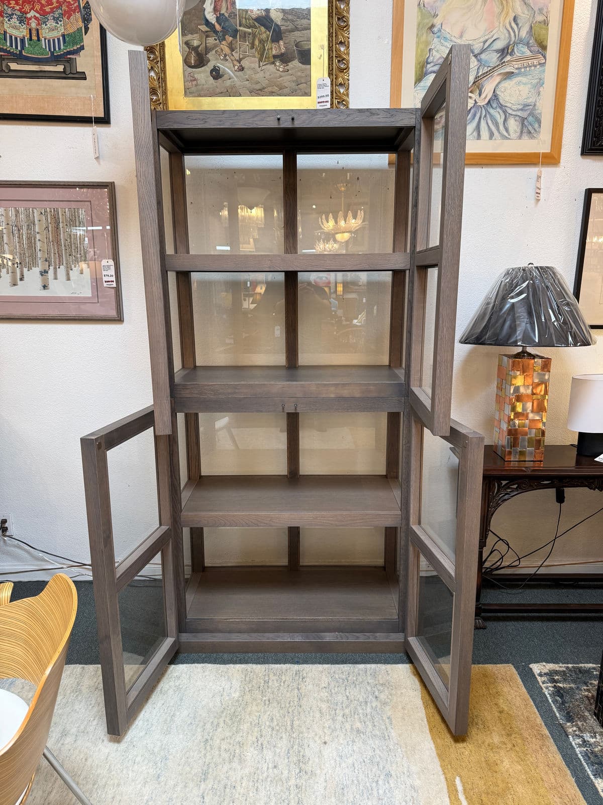 Piet Boon Tjerk Cabinet in Ashwood Taupe Finish - Thumbnail 3