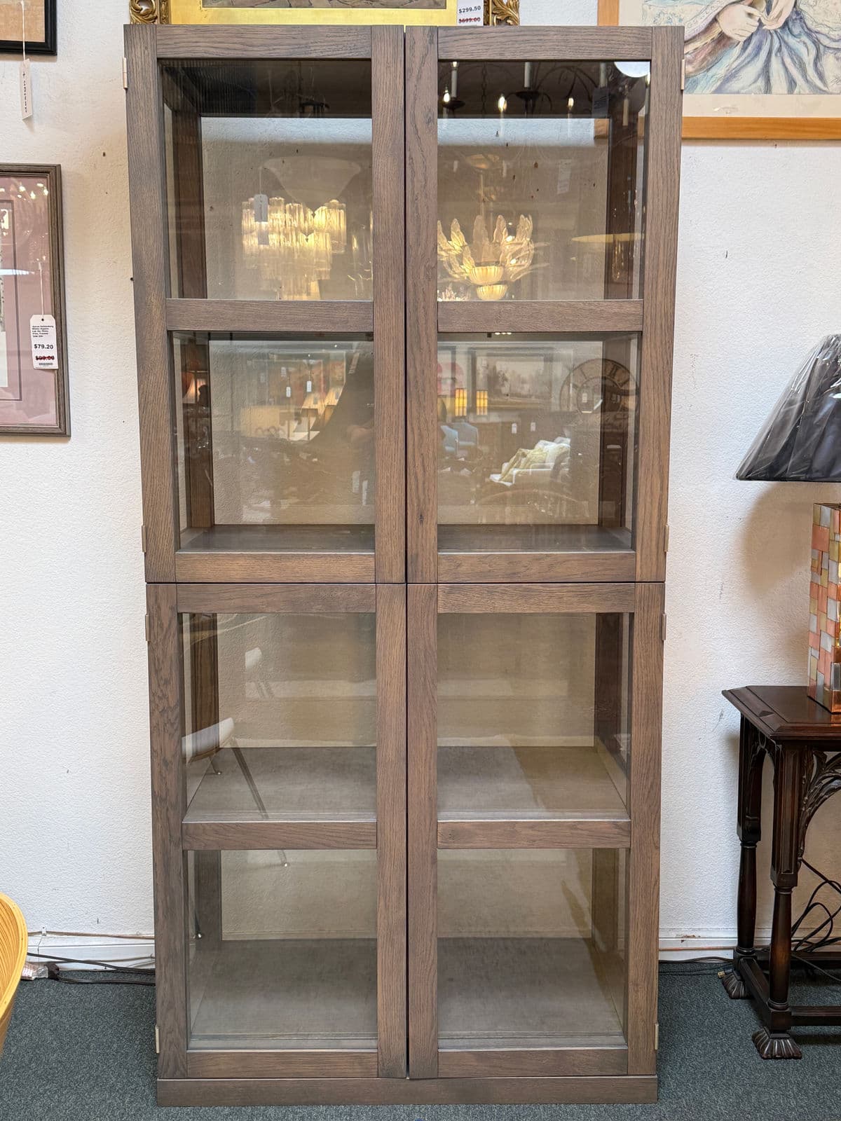 Piet Boon Tjerk Cabinet in Ashwood Taupe Finish - Thumbnail 4