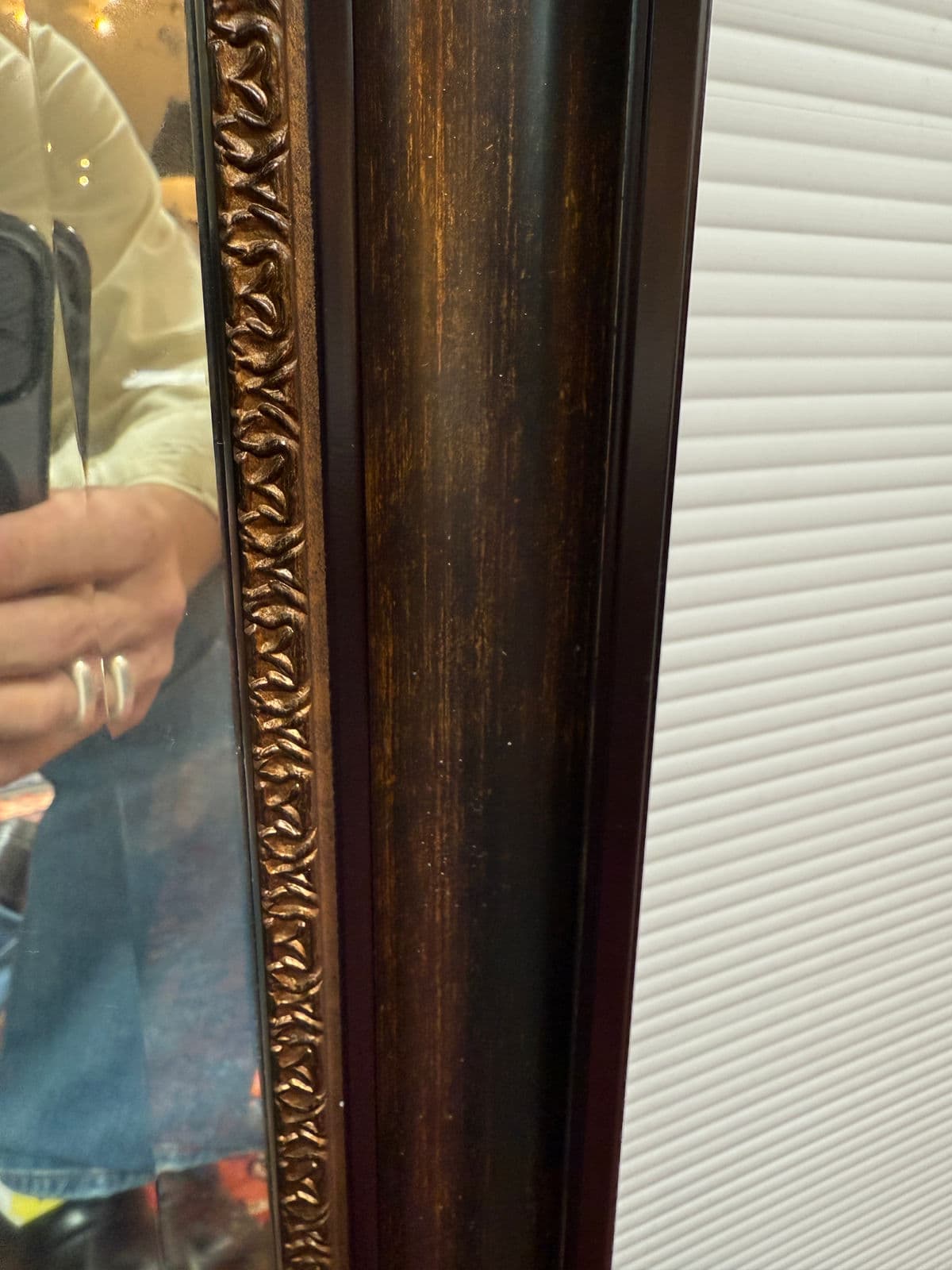 Traditional Dark Framed Wall Mirror - Thumbnail 8