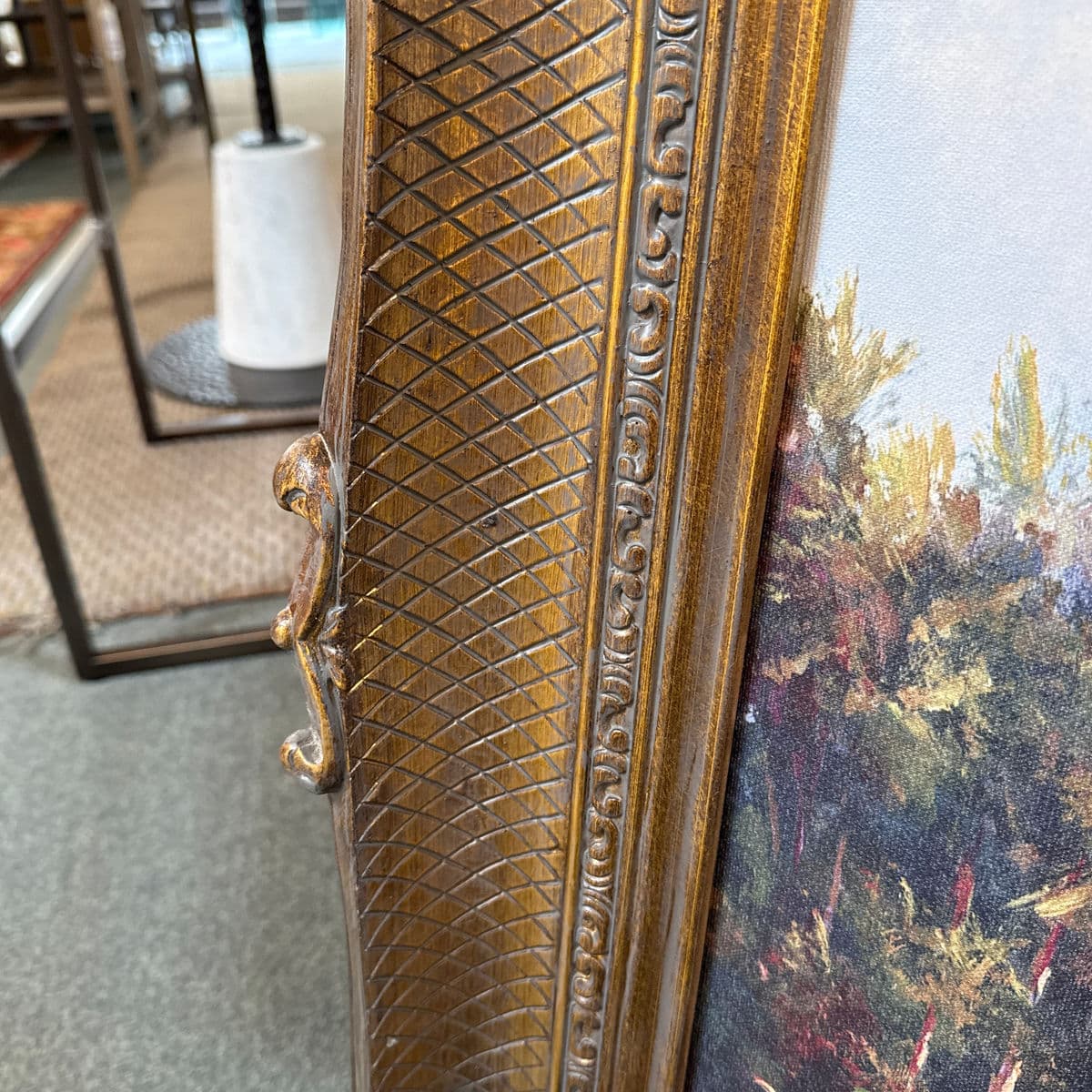 Malarz Peace River Sunset Reproduction Print in Ornate Gilt Frame - Thumbnail 11