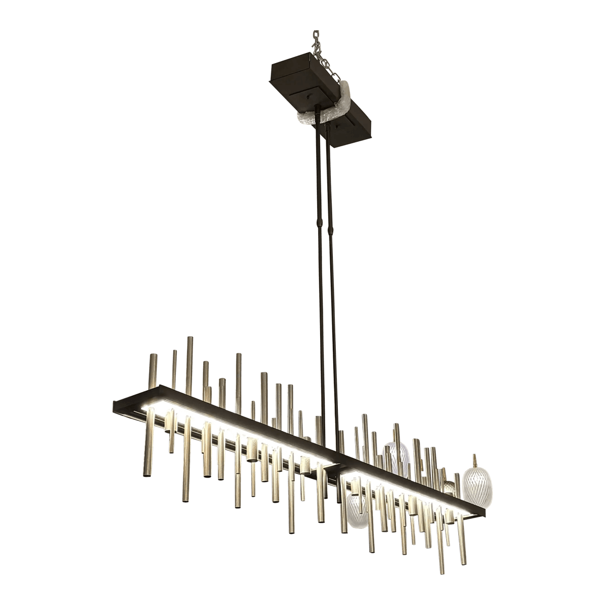 Hubbardton Forge Cityscape Pendant, Vintage Platinum - Thumbnail 2