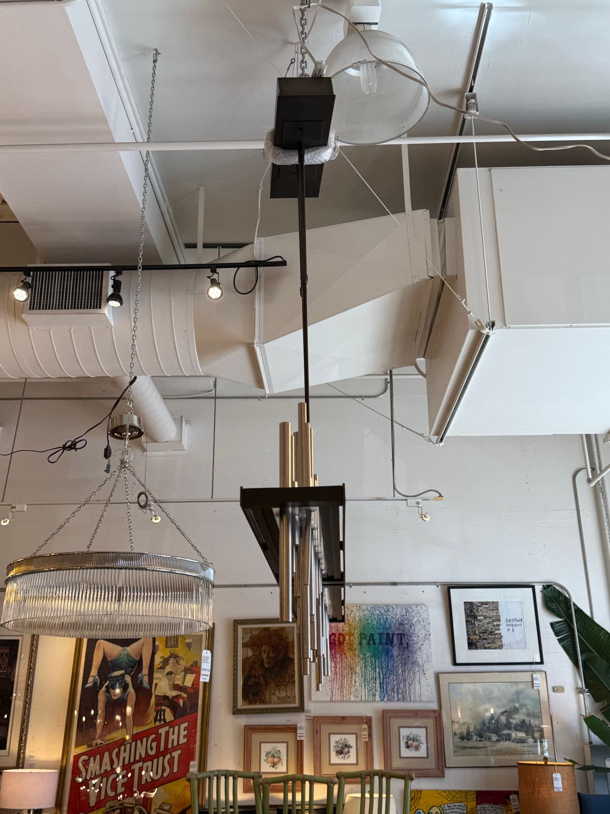 Hubbardton Forge Cityscape Pendant, Vintage Platinum - Thumbnail 8