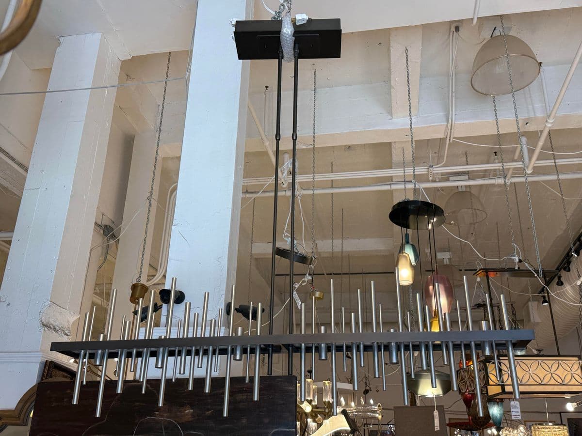 Hubbardton Forge Cityscape Pendant, Vintage Platinum - Thumbnail 4