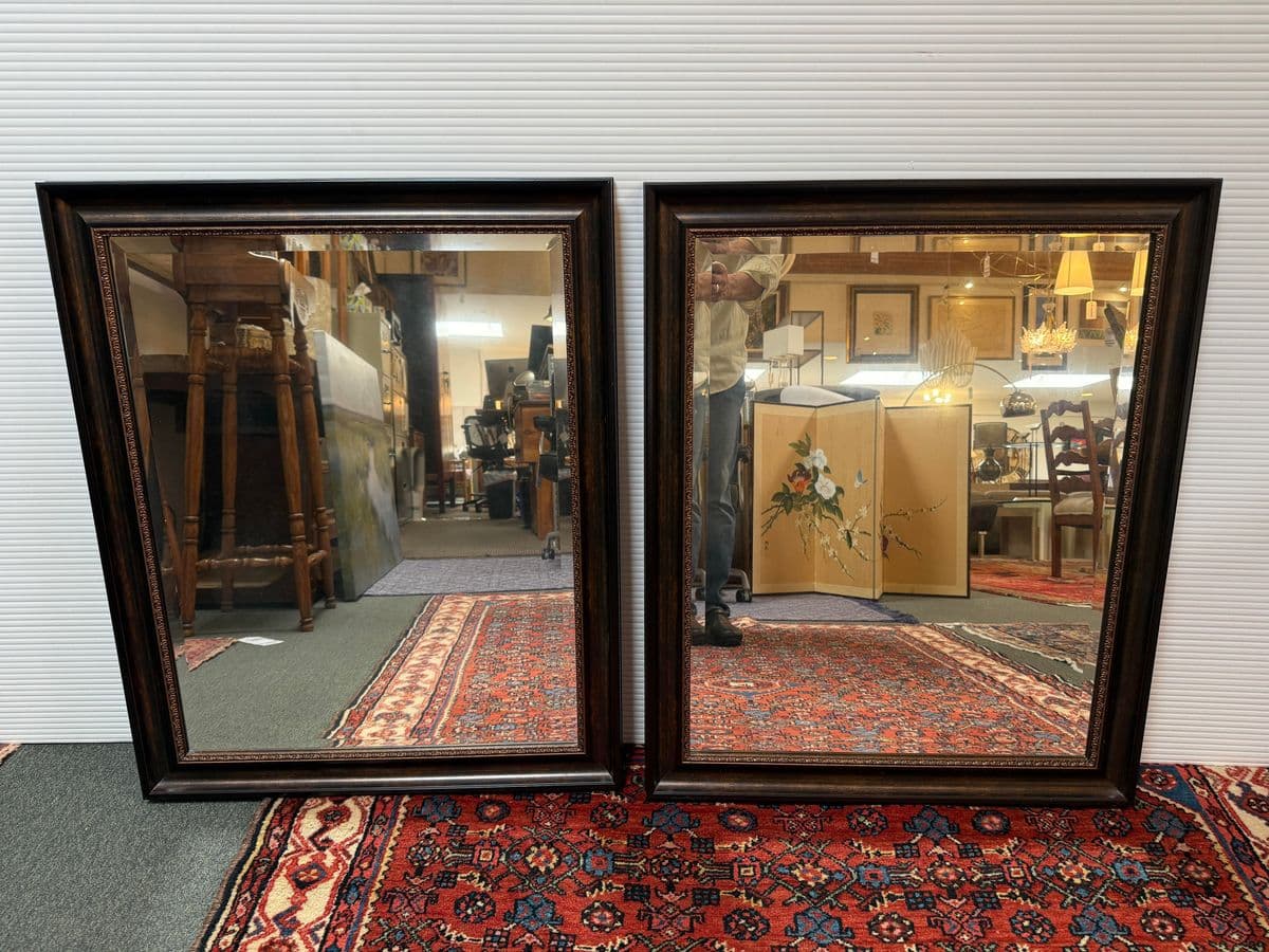 Traditional Dark Framed Wall Mirror - Thumbnail 13