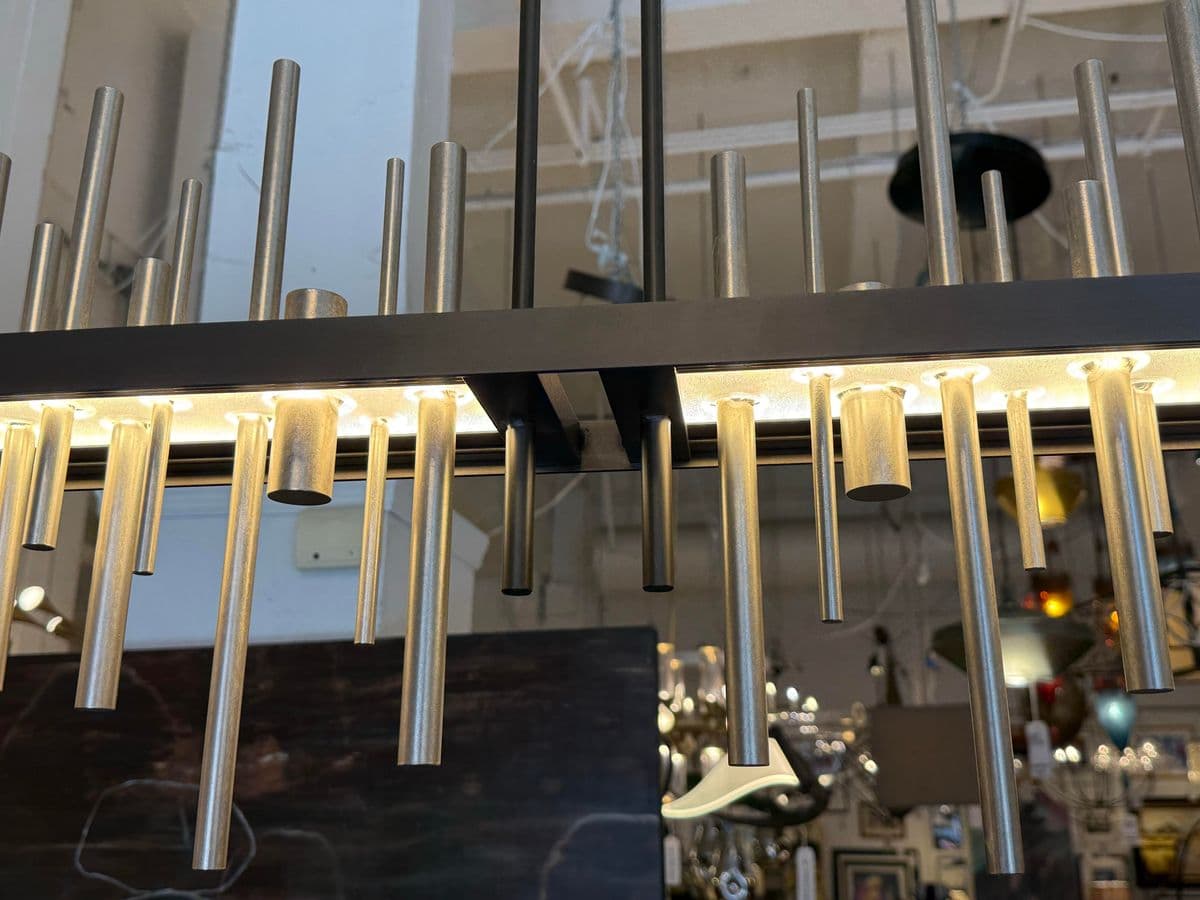 Hubbardton Forge Cityscape Pendant, Vintage Platinum - Thumbnail 7