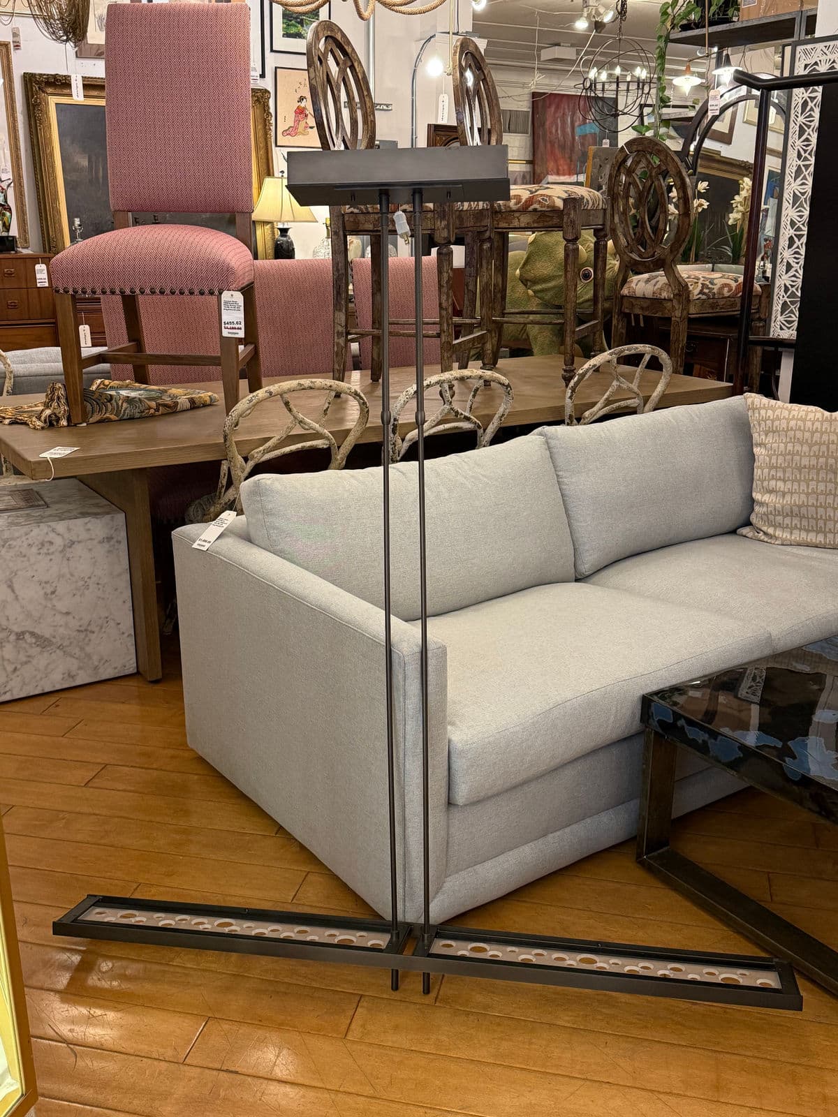 Hubbardton Forge Cityscape Pendant, Vintage Platinum - Thumbnail 10