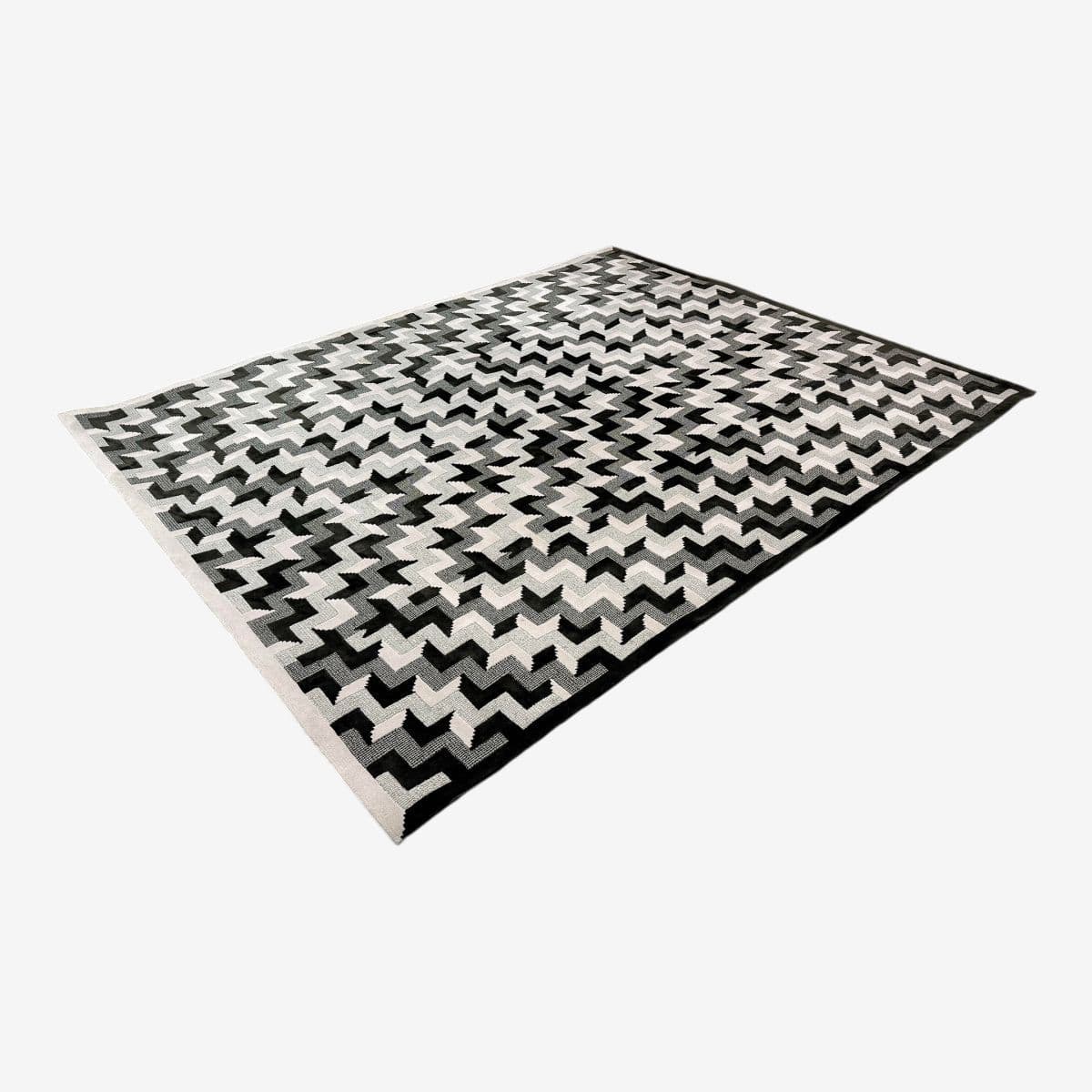 8ft X 10ft Tai Ping Omission 1 Wool and Silk Area Rug - Image 1