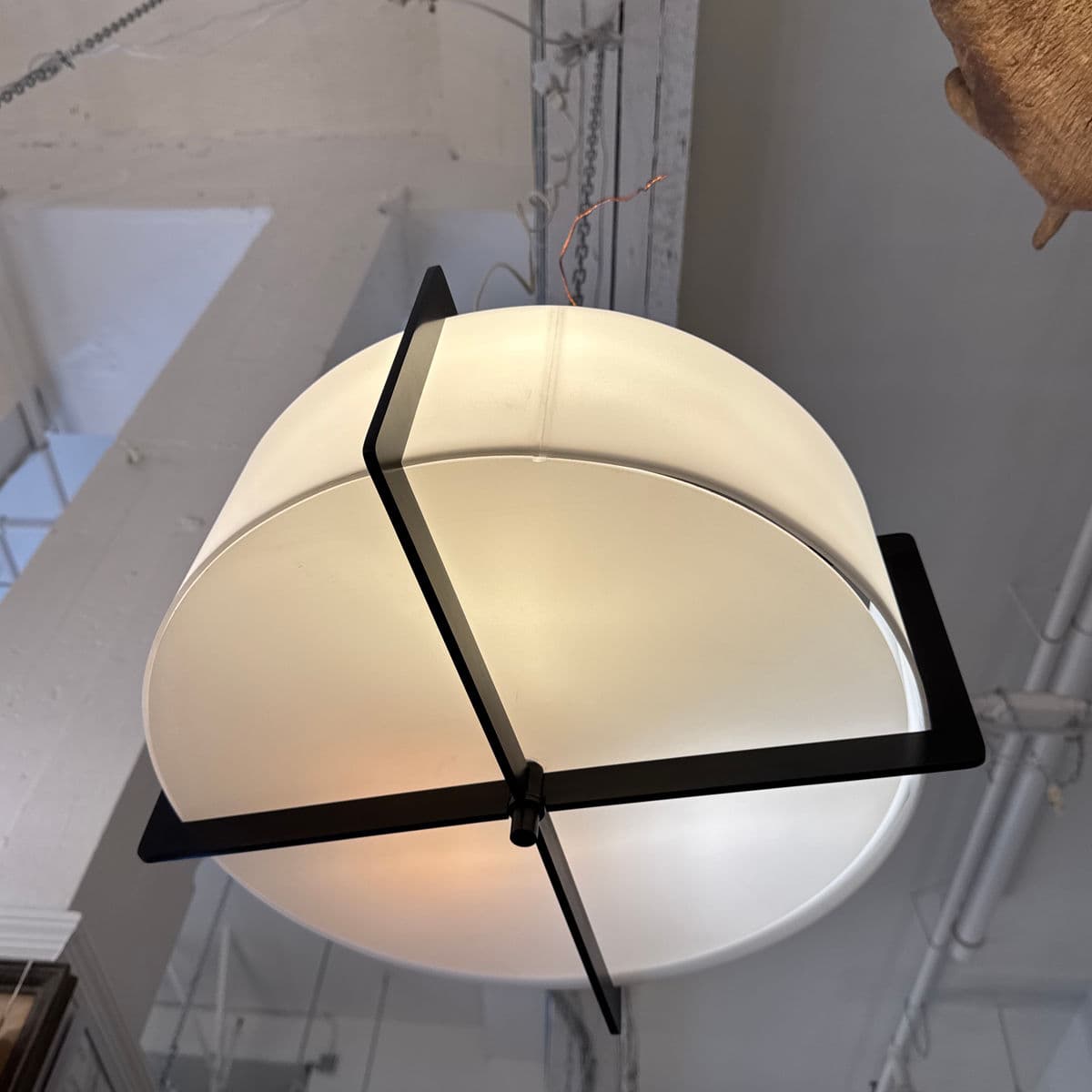 Doyle Crosby for Boyd Lighting Crisscross Semi Flush Pendant - Thumbnail 12