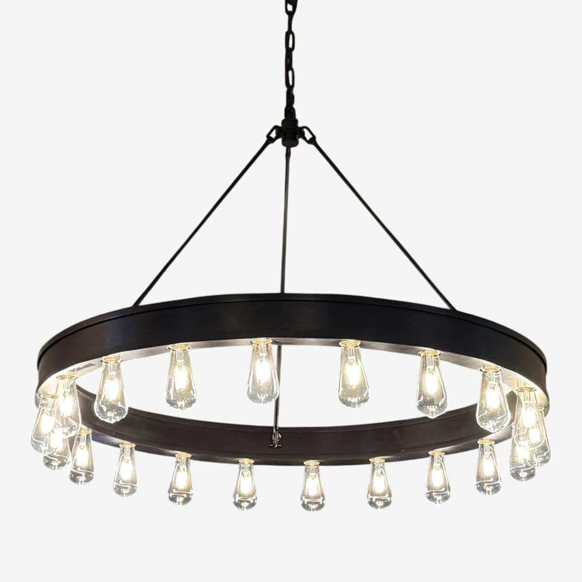 Ralph Lauren Roark Ring Chandelier - Image 1