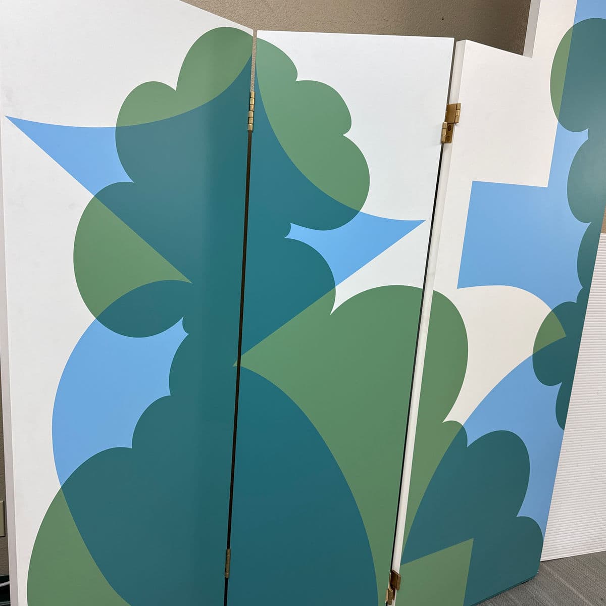 Giacomo Balla for Cassina Paravento Balla Three Panel Screen - Thumbnail 5