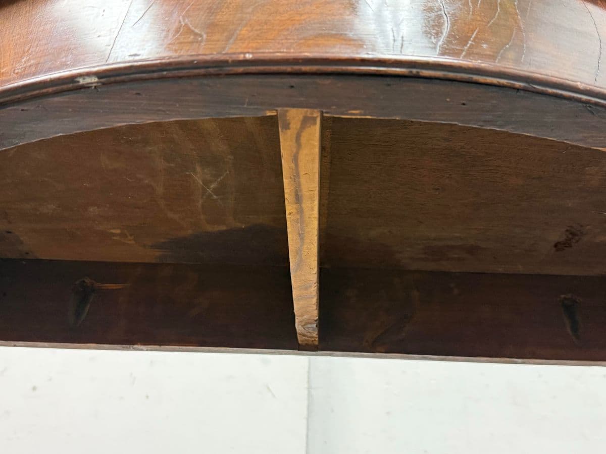 Vintage Traditional Demi Lune Console Table - Thumbnail 13