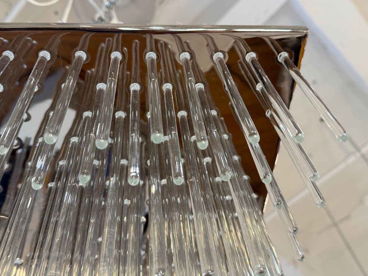 William Sonoma Metropolitan Linear Glass Rod Chandelier - Thumbnail 13