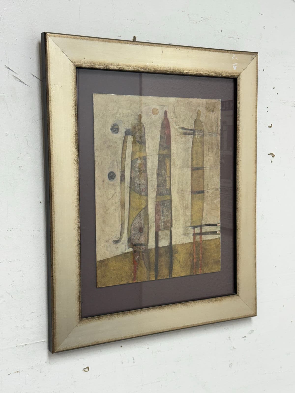 Circa 2013 Scott Bergeyart "Missing in Action" Mixed Media - Thumbnail 3