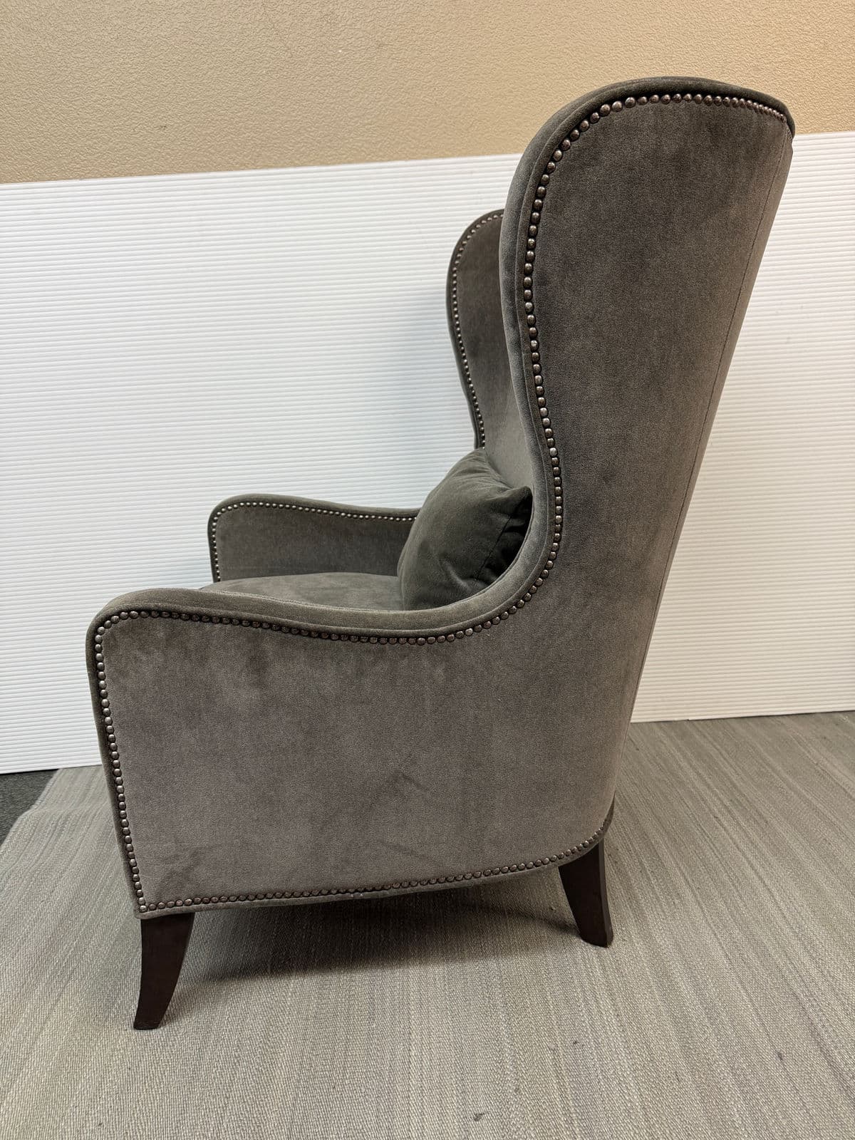 Massoud Furniture Nala Wing Chair - Thumbnail 6