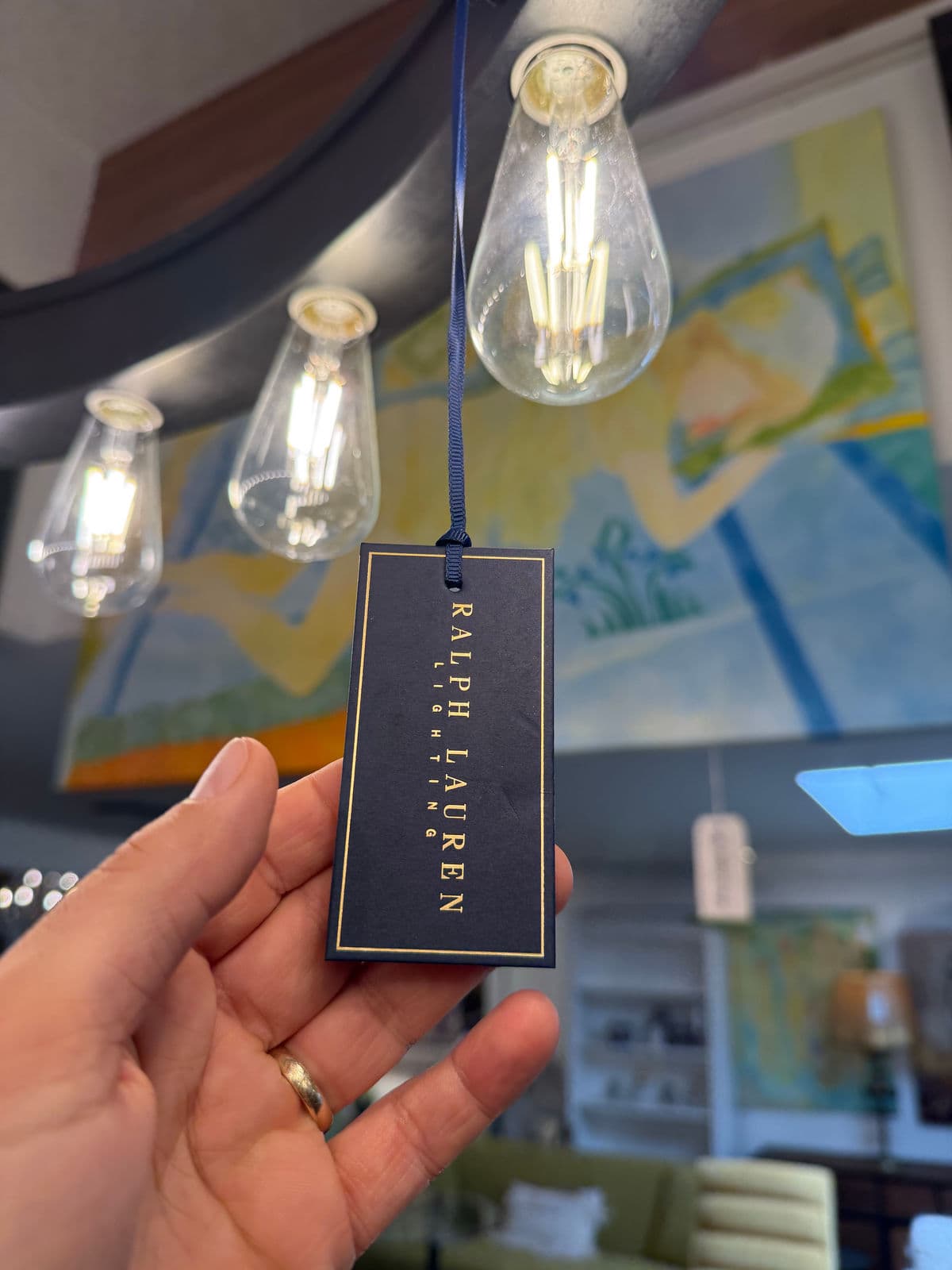 Ralph Lauren Roark Ring Chandelier - Thumbnail 6