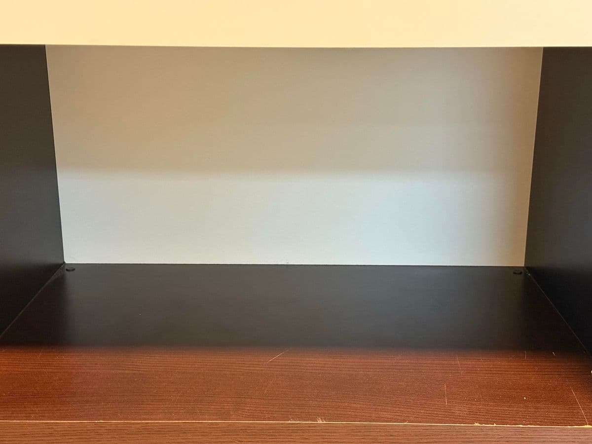 Custom Design Dark Brown + White Laminate Cabinet - Thumbnail 12