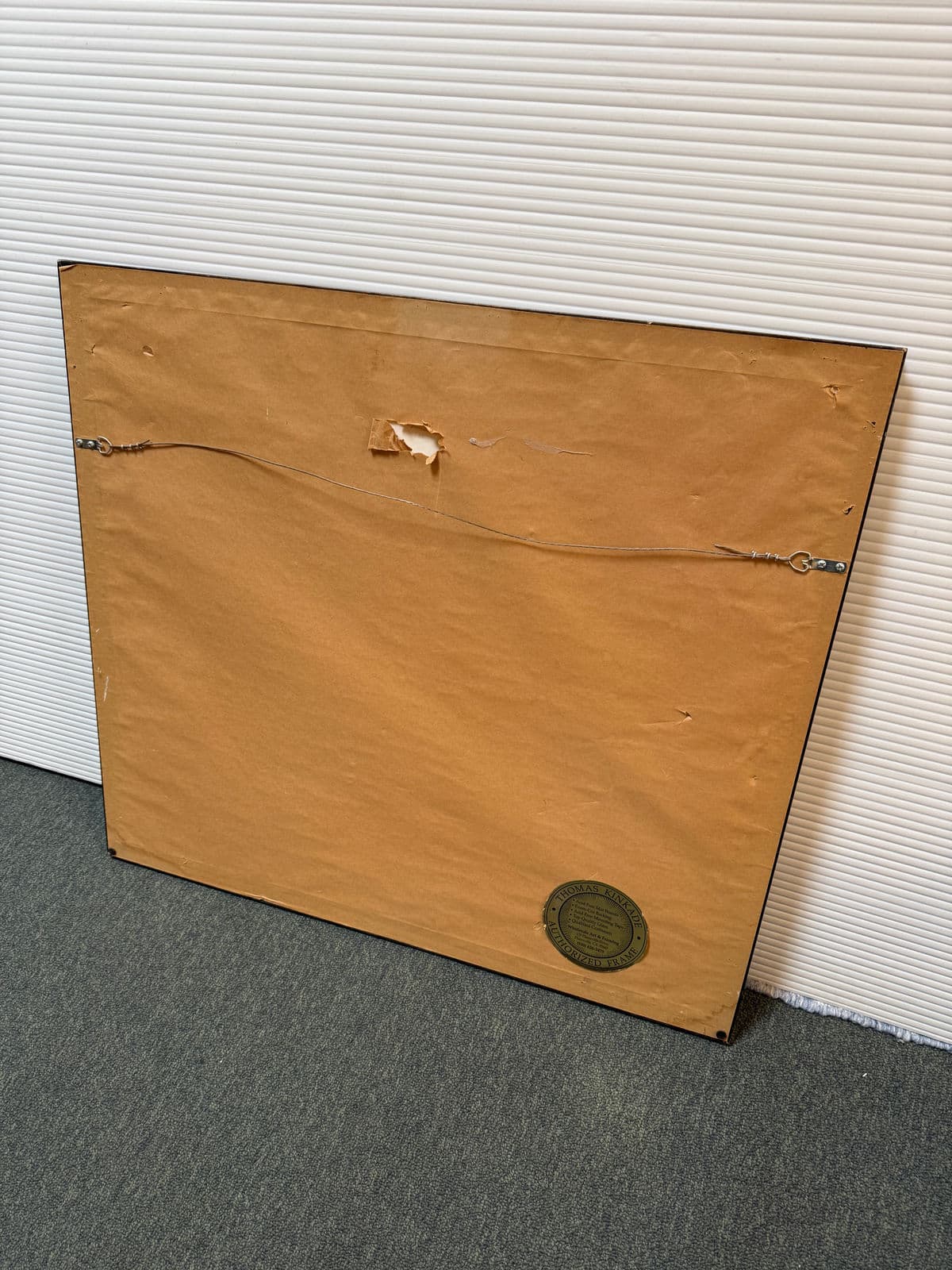 Thomas Kinkade "Foothill Holiday Gathering" Limited Edition 67/95 Print, Framed - Thumbnail 13