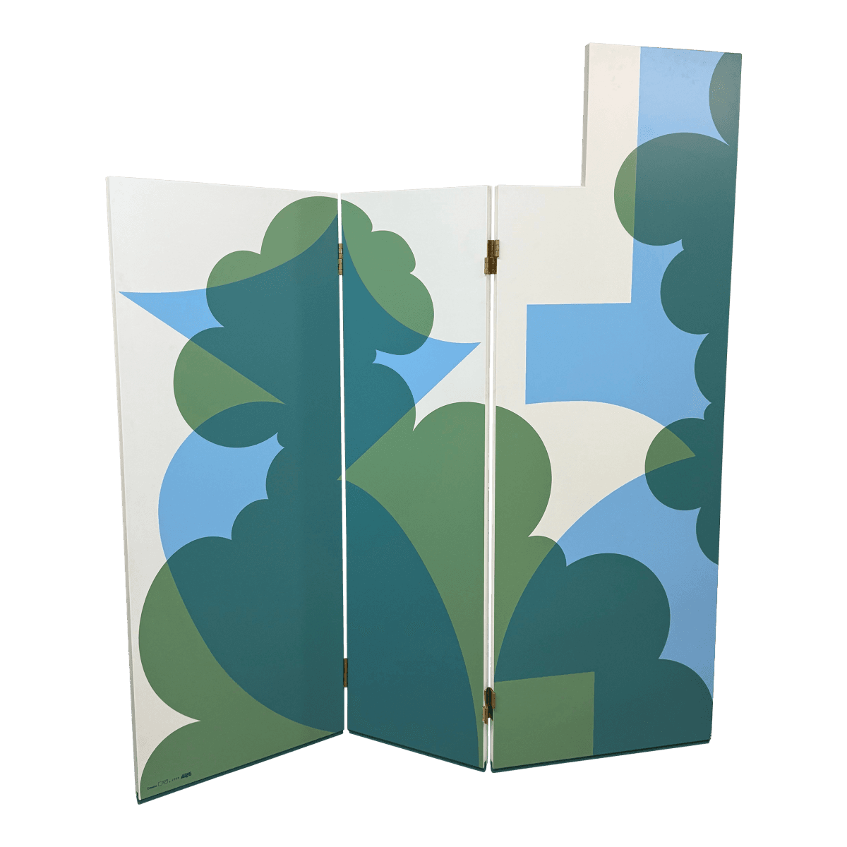 Giacomo Balla for Cassina Paravento Balla Three Panel Screen - Thumbnail 2