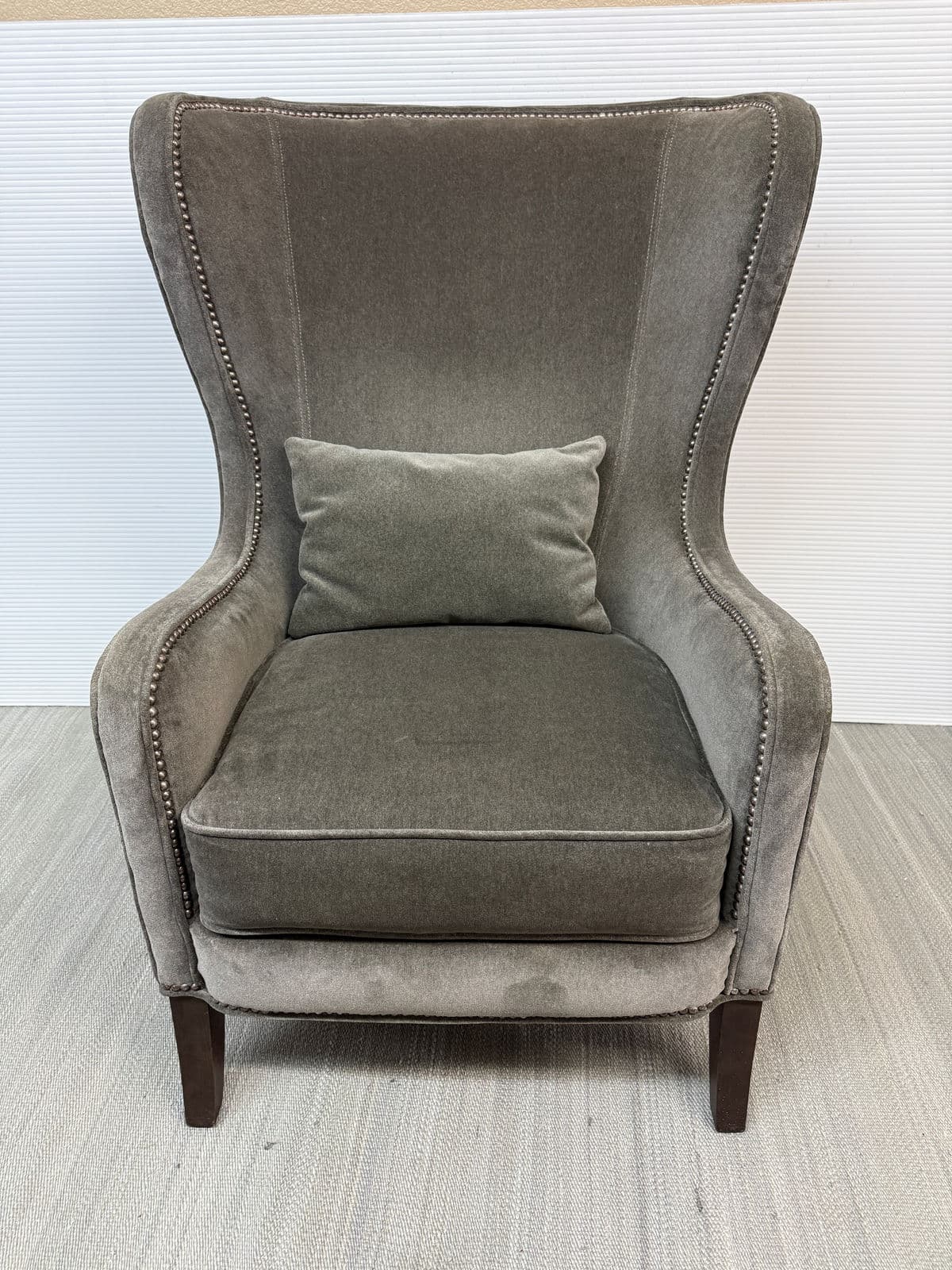 Massoud Furniture Nala Wing Chair - Thumbnail 3