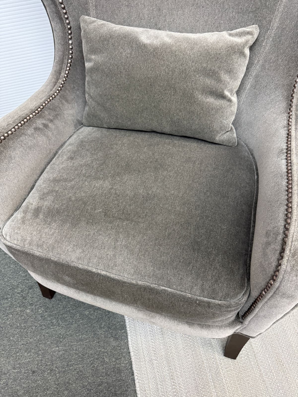 Massoud Furniture Nala Wing Chair - Thumbnail 11