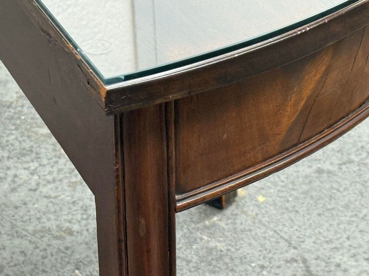 Vintage Traditional Demi Lune Console Table - Thumbnail 11