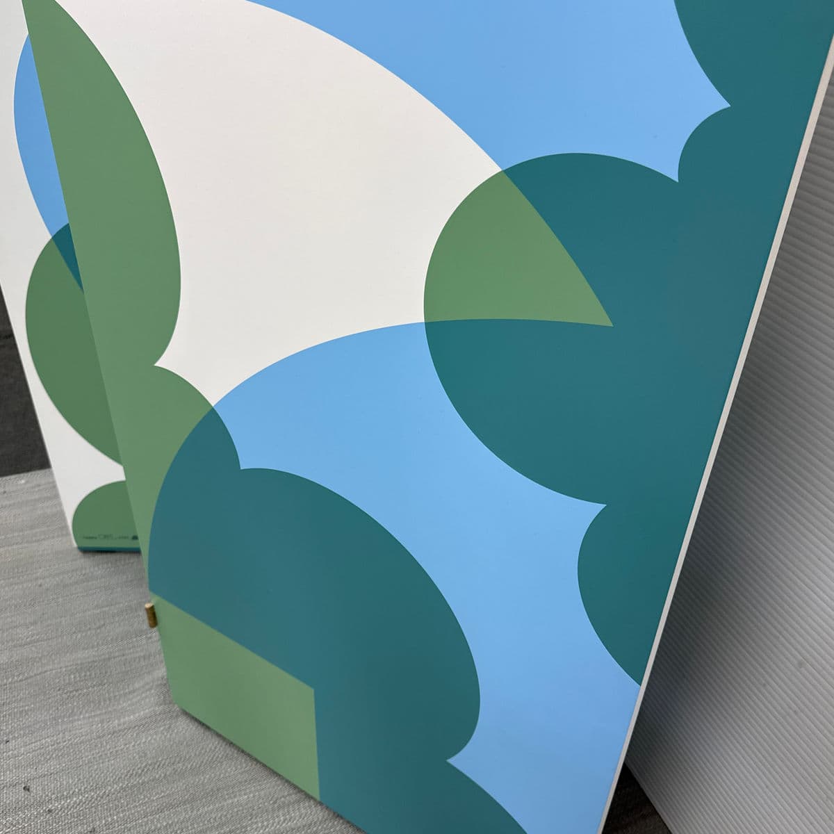 Giacomo Balla for Cassina Paravento Balla Three Panel Screen - Thumbnail 11