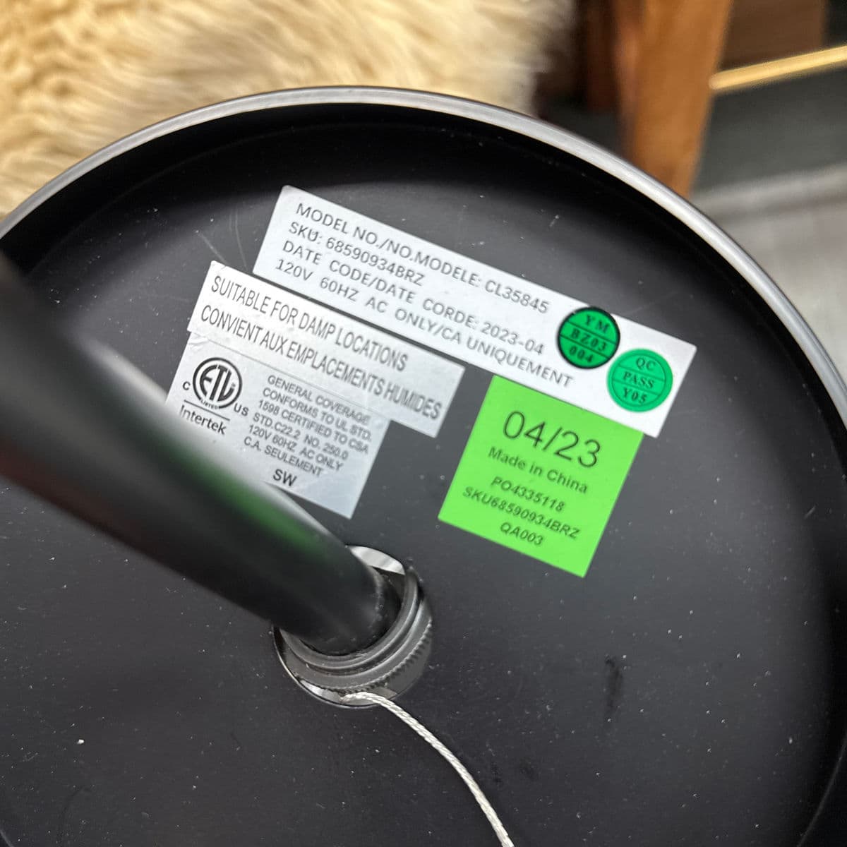 Restoration Hardware Ravelle Pendant - Thumbnail 4