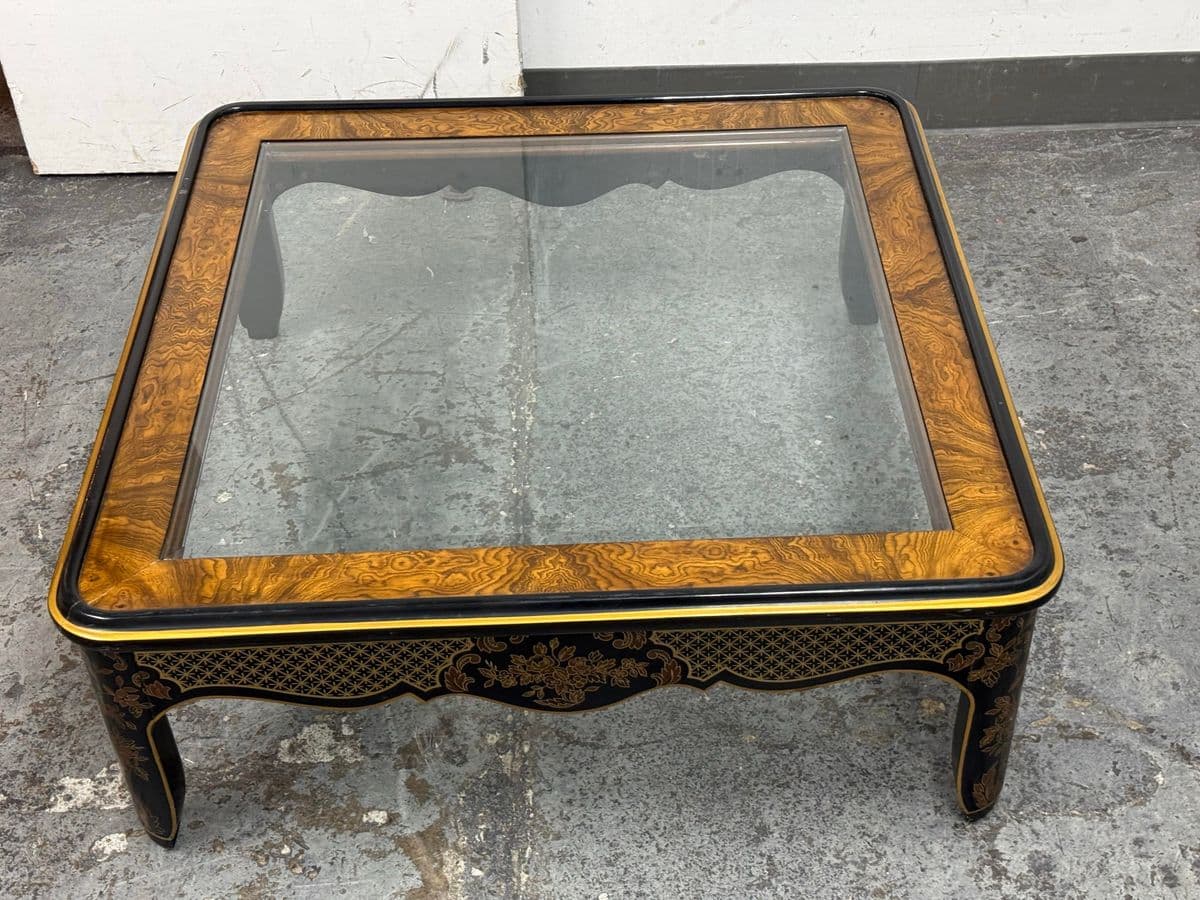 1980's Drexel Heritage Et Cetera Chinoiserie Coffee Table - Thumbnail 5