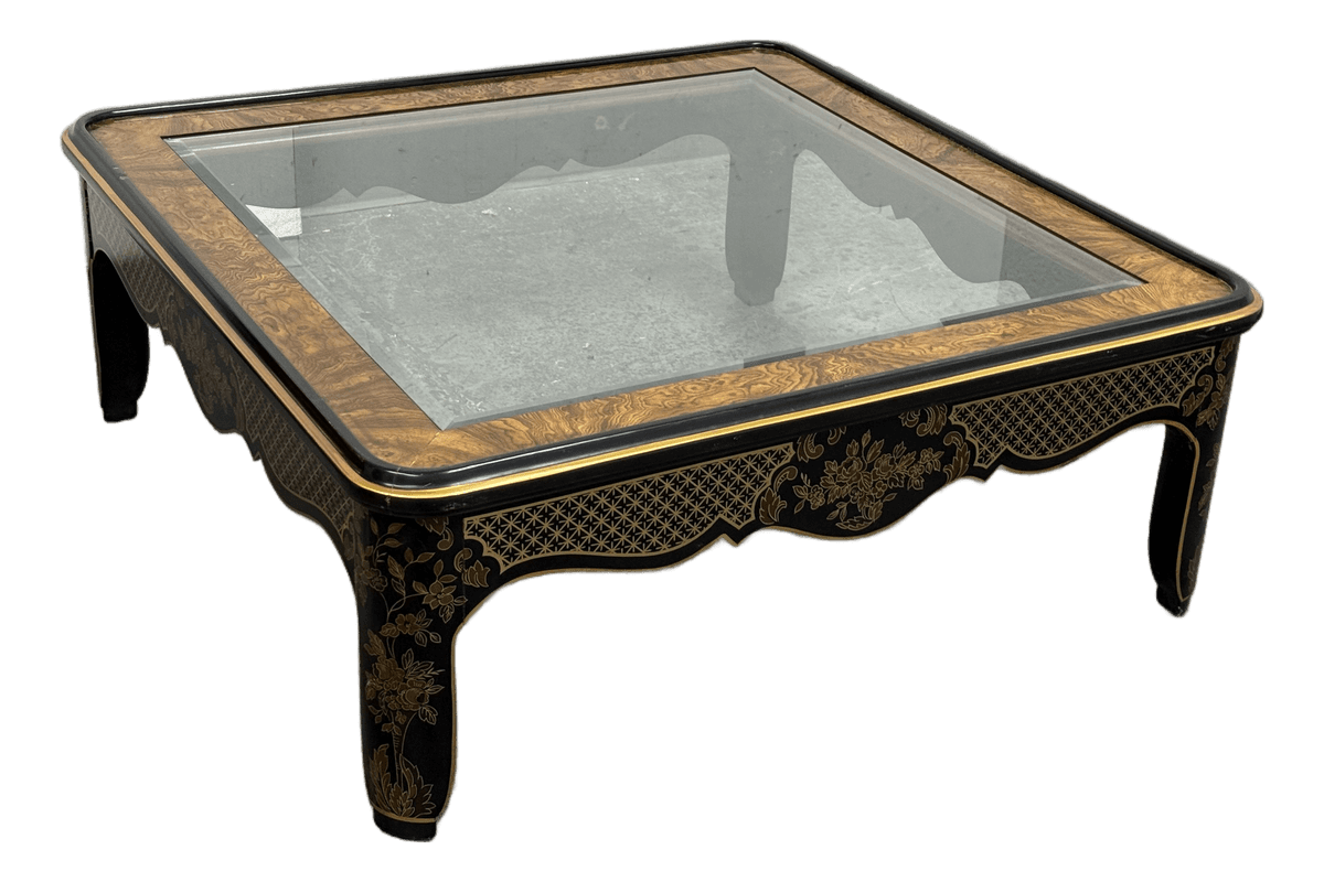 1980's Drexel Heritage Et Cetera Chinoiserie Coffee Table - Thumbnail 2